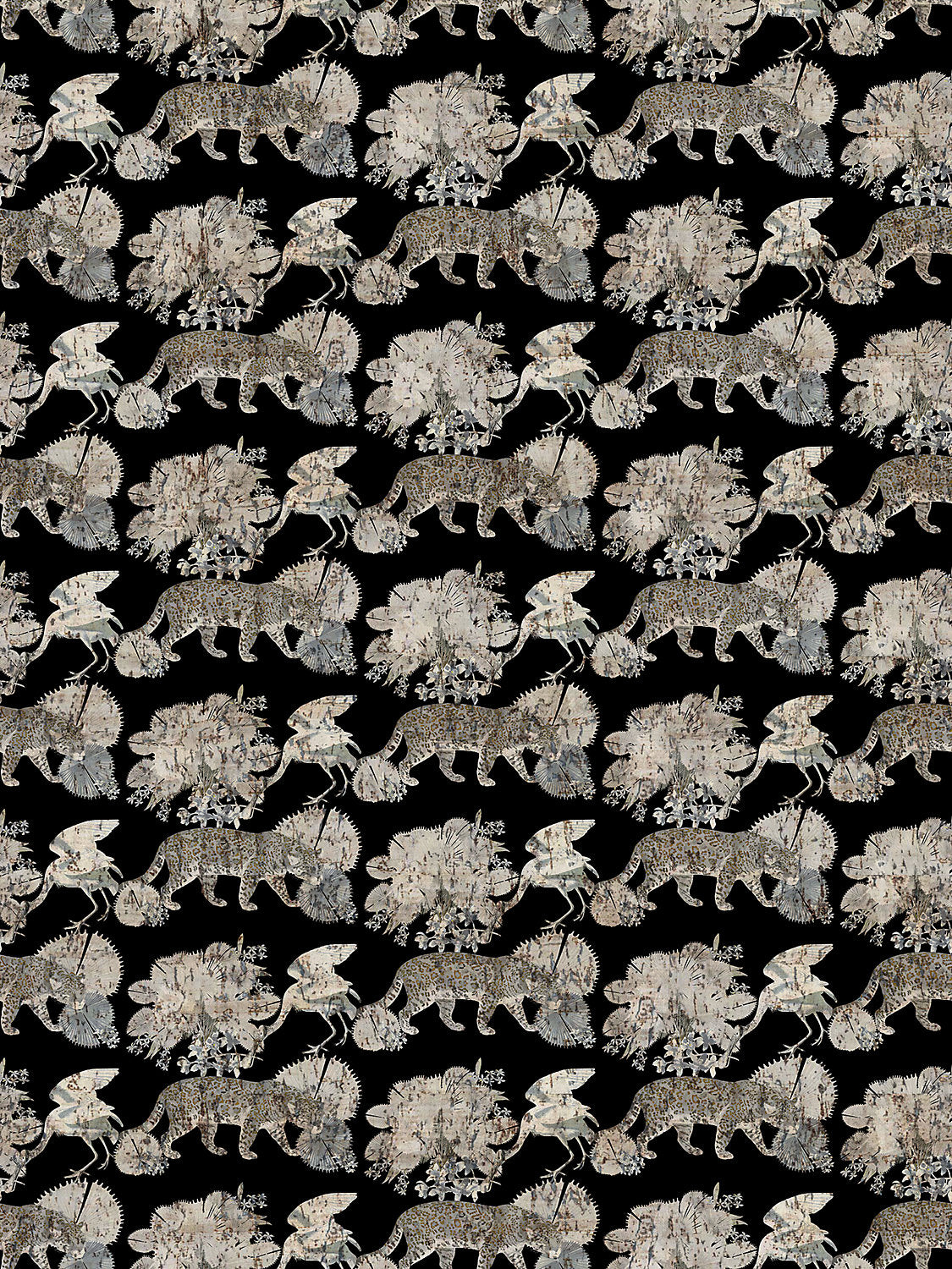 Leopard Walk - Black