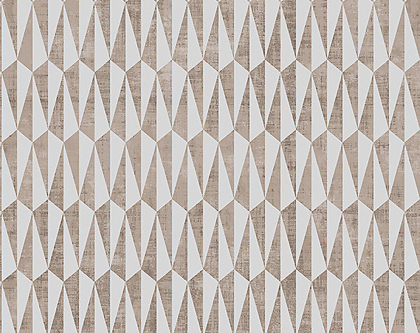 Tripod - Mocha - Scalamandre Wallpaper