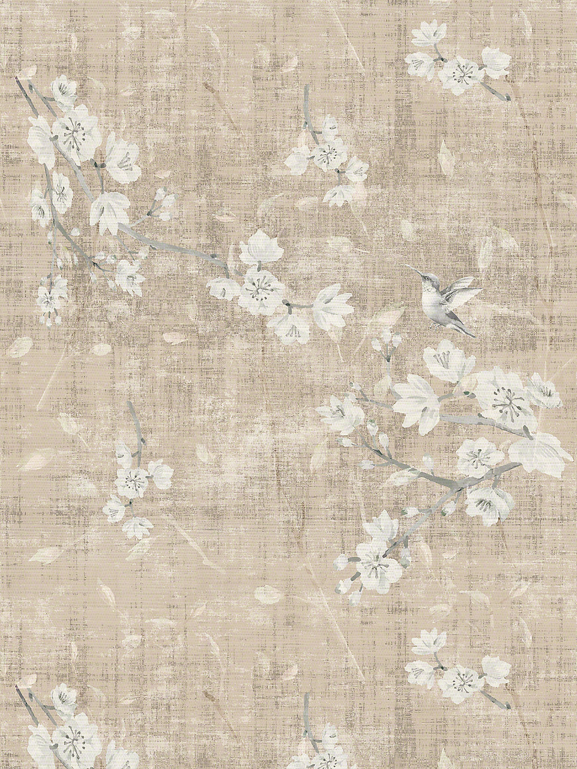 Blossom Fantasia - French Gray - Scalamandre Wallpaper