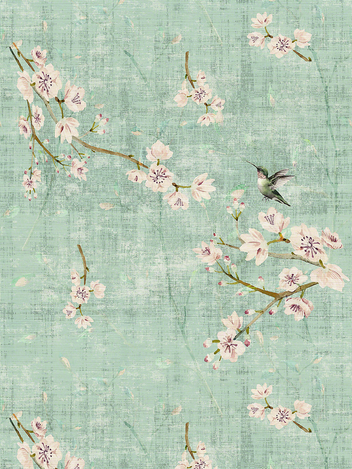 Blossom Fantasia - Laduree - Scalamandre Wallpaper