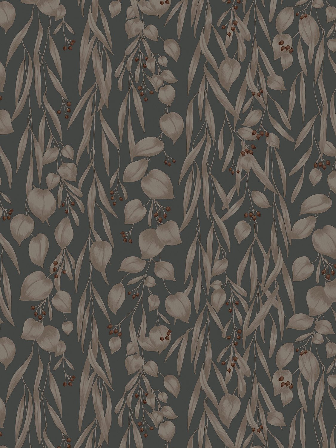 Sara - Indigo Blue - Scalamandre Wallpaper