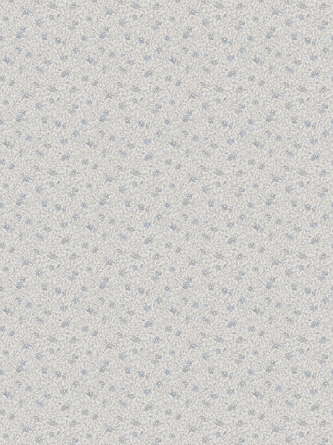 Stella - Misty Blue - Scalamandre Wallpaper