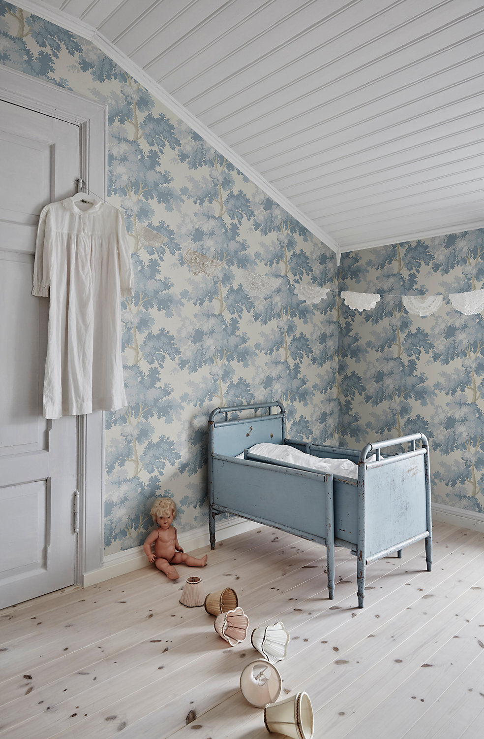 WSB00360444 Raphael Light Blue by Sandberg Wallcovering
