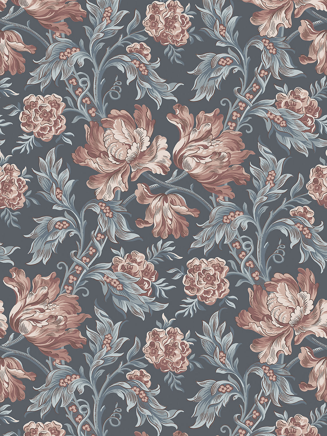 Amelia - Indigo Blue