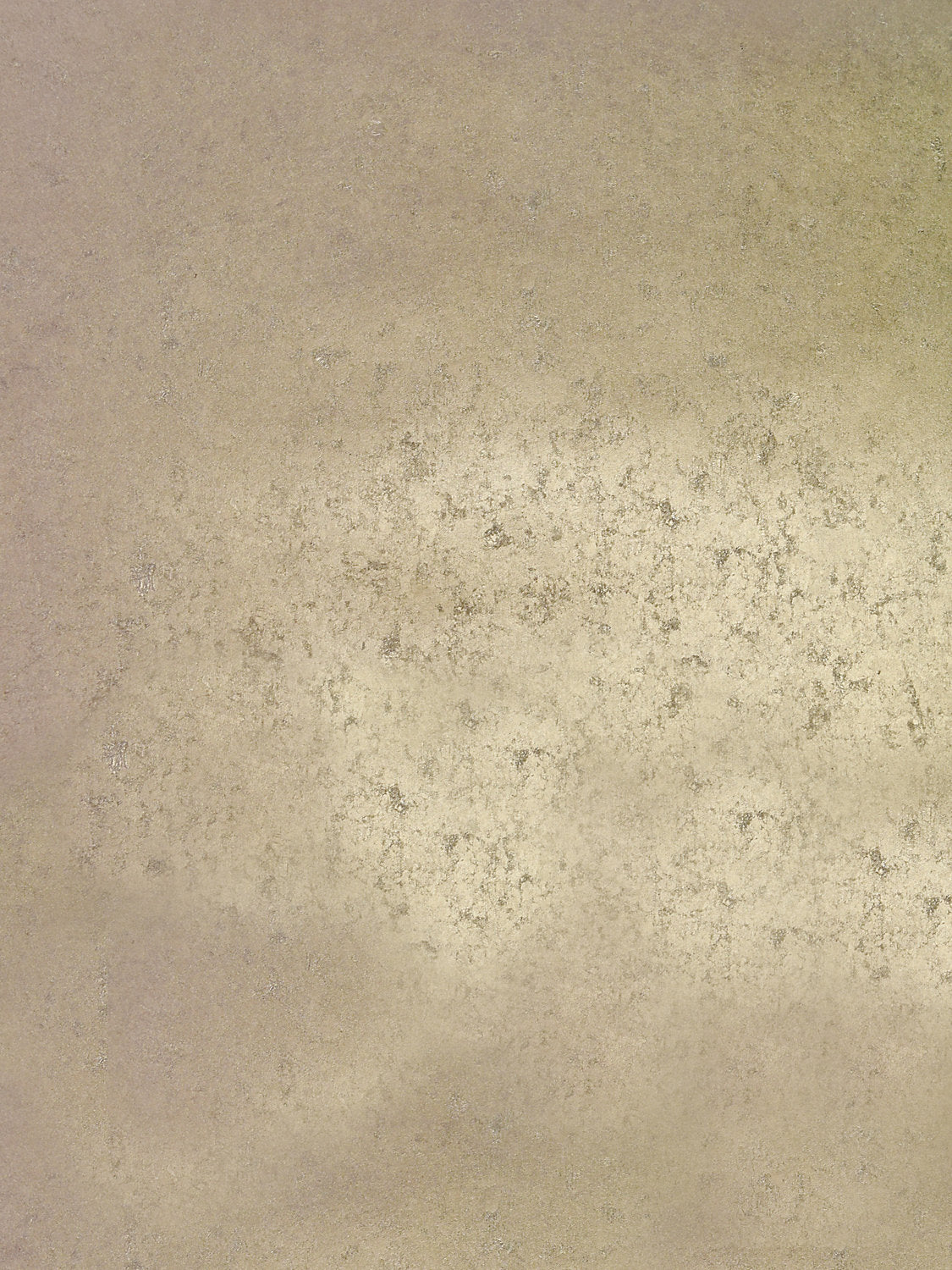 Hand Hammered Leaf - Nickel - Scalamandre Wallpaper