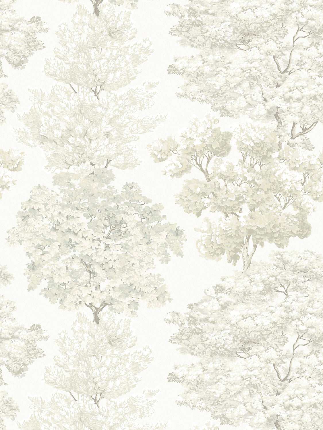 CENTRAL PARK WALLCOVERING IVORY WW WP88583D 0005 by Old World Weavers Wallpaper - Scalamandre Wallpaper