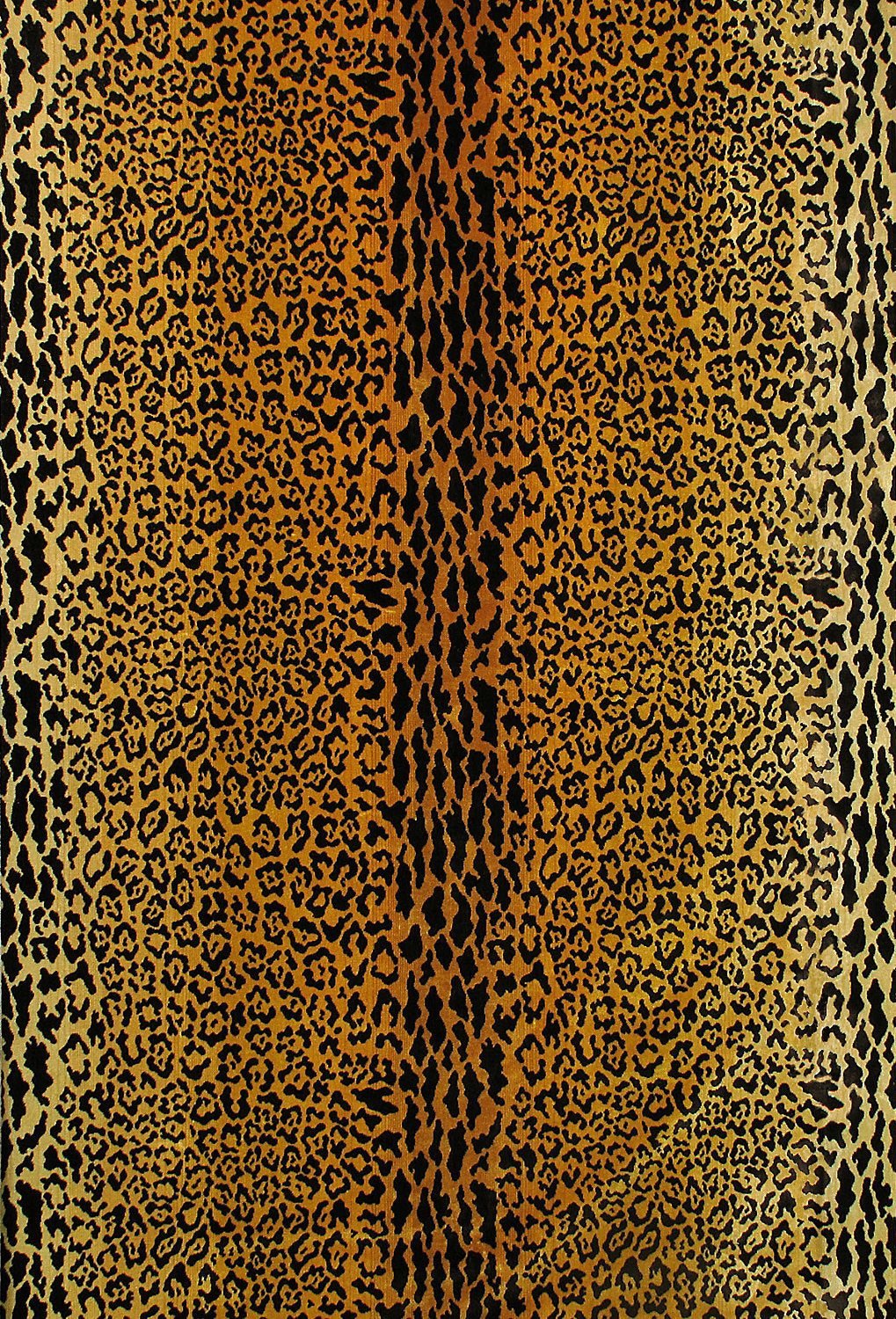 Leopard Velvet - Gold / Brown