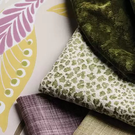 Bagatelle Weave Green/Ivory - Nina Campbell - NCF4223-03 Fabric
