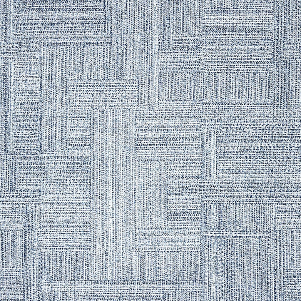 Color: Blue Dark, Material: 100% Sunbrella Acrylic, Mildew Resistant: Yes, Pattern Direction: Left to Right, Recommended Use: Indoor Outdoor Upholstery Cushion Pillow Drapery, Warranty: 5 Year, Water Repellent: Yes, Width: 54", Type: Pattern, Pattern Direction: Railroad, Repeat: 28Vx25.7H