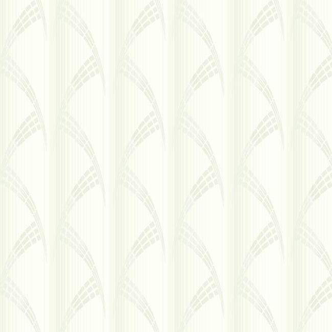 Metropolis Wallpaper - White/Cream - York Wallcoverings - CA1583