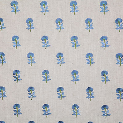 Pindler Fabric DEA014-BL06 Deanna Bluebell