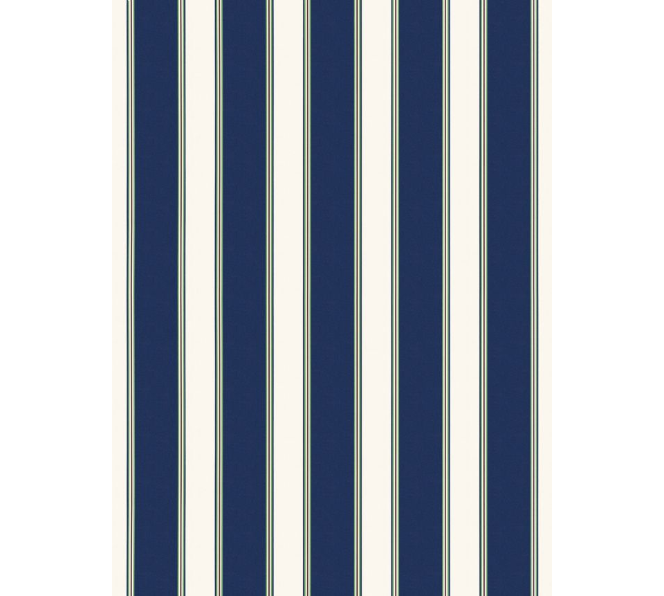 ACCORDION STRIPE LAPIS WW WP88611D 0003 - Scalamandre Wallcoverings