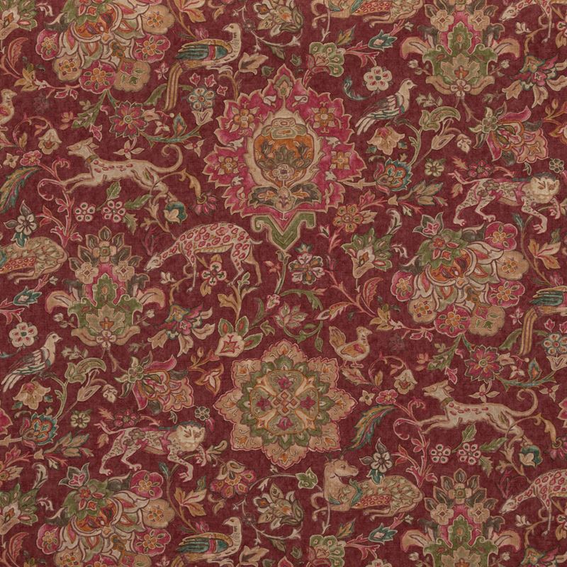 Mulberry Fabric FD2005.H113 Wild Things Plum