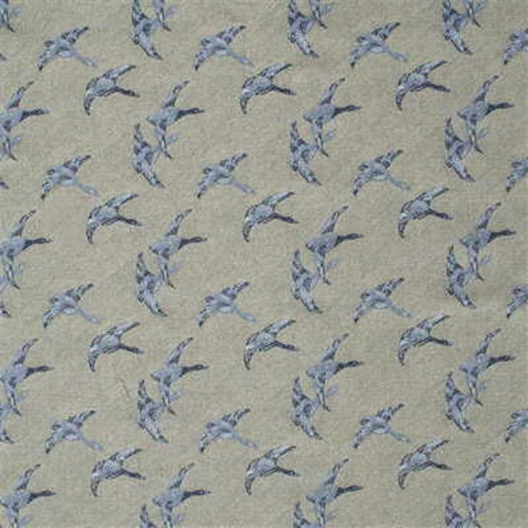 Mulberry Fabric FD573.H101 Mallards Blue