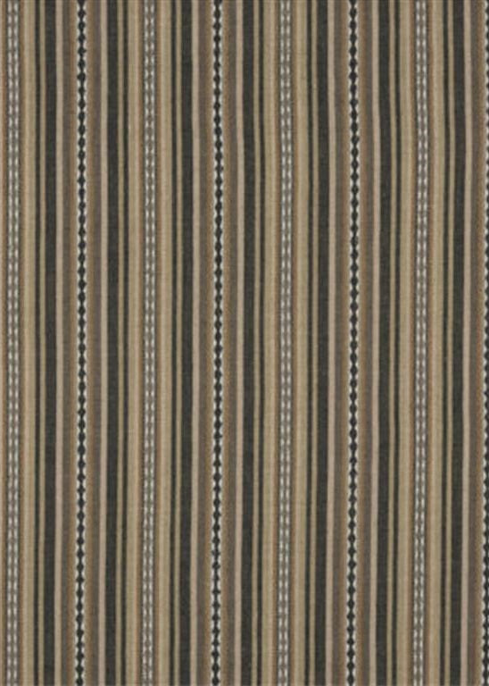Mulberry Fabric FD731.A130 Dalton Stripe Charcoal/Bronze
