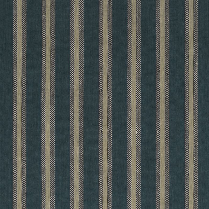 Mulberry Fabric FD760.R11 Chester Stripe Teal