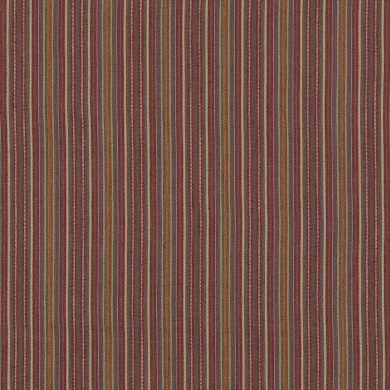 Mulberry Fabric FD789.H113 Falconer Stripe Plum