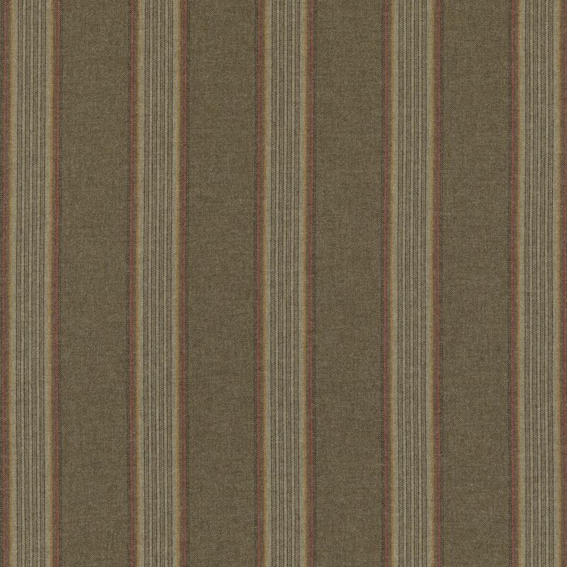 Mulberry Fabric FD808.R106 Moray Stripe Lovat
