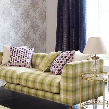 Corniche Fitzgerald Cranberry/Red - Osborne & Little - F6554-05 Fabric