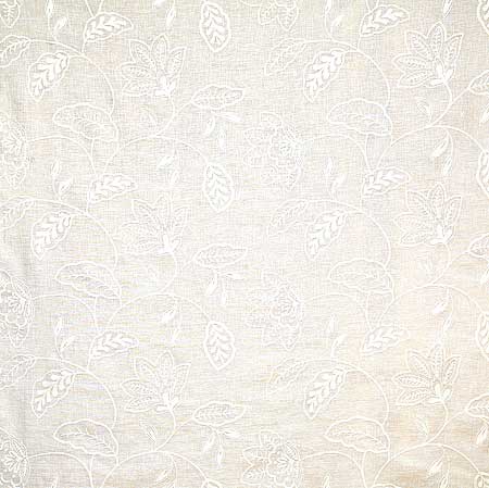 Pindler Fabric GAR049-WH01 Gardenside Snow