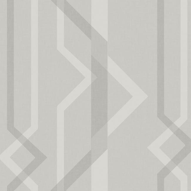 Shape Shifter Wallpaper - Gateway Grey - York Wallcoverings - GM7600