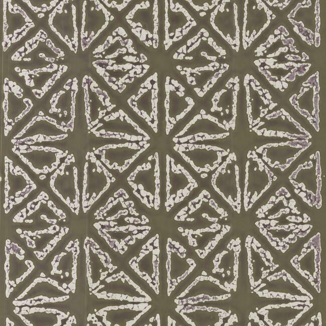 Empire Diamond Wallpaper - Pewter - York Wallcoverings - KT2111