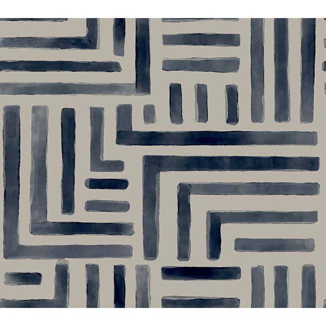 York Wallpaper LM5361 Painterly Labyrinth