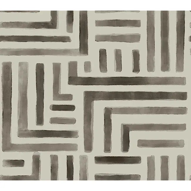 York Wallpaper LM5363 Painterly Labyrinth