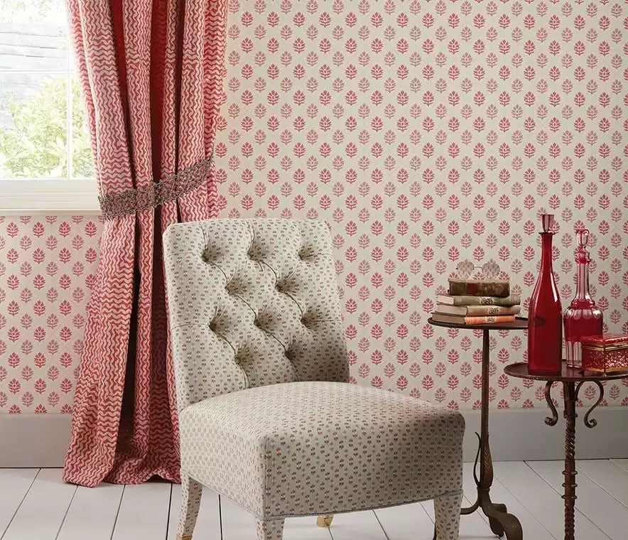 Les Rêves Mourlot Bitter Chocolate - Nina Campbell - NCF4293-05 Fabric