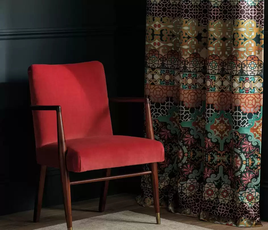 Mansfield Velvet - Osborne & Little - F7676-01 Fabric