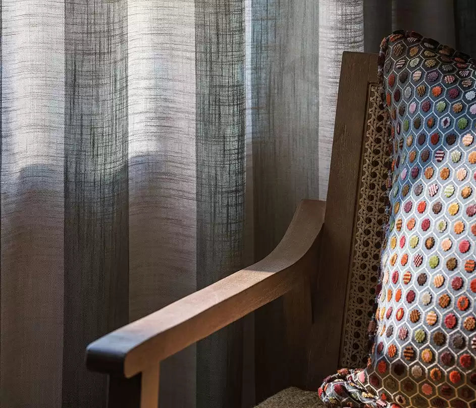 Pisa Stripes Largo Linen - Osborne & Little - F7791-07 Fabric