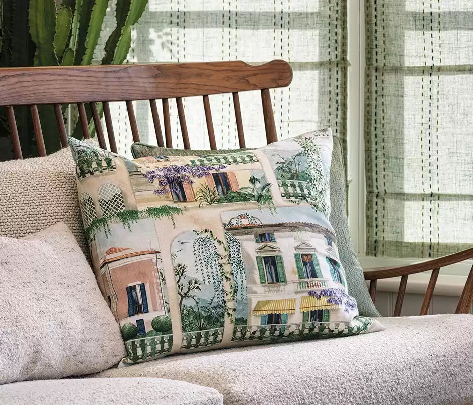 Rhapsody Villa Como Terracotta - Osborne & Little - F7773-01 Fabric