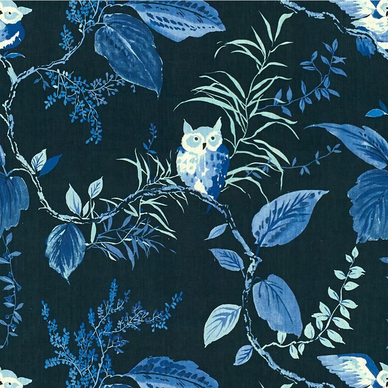 Kravet Design Fabric OWLISH.50 Owlish Navy
