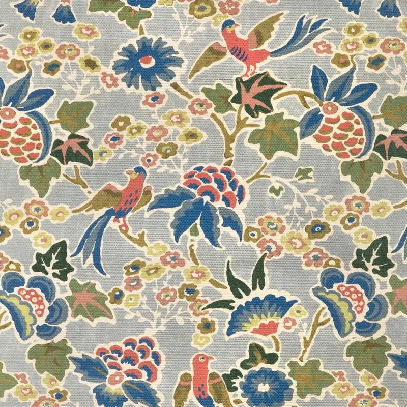 Lee Jofa Wallpaper P2023127.519 Posy Paper Blue/Multi