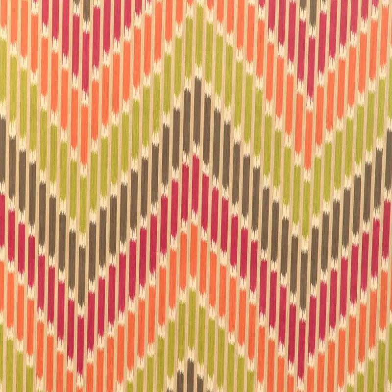 Brunschwig & Fils Wallpaper P8024107.73 Cascade Berry/Leaf