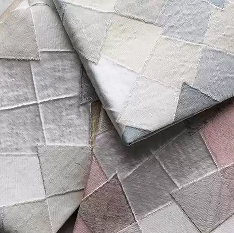 Prism Silks Quilt Ivory/Stone - Osborne & Little - F7006-03