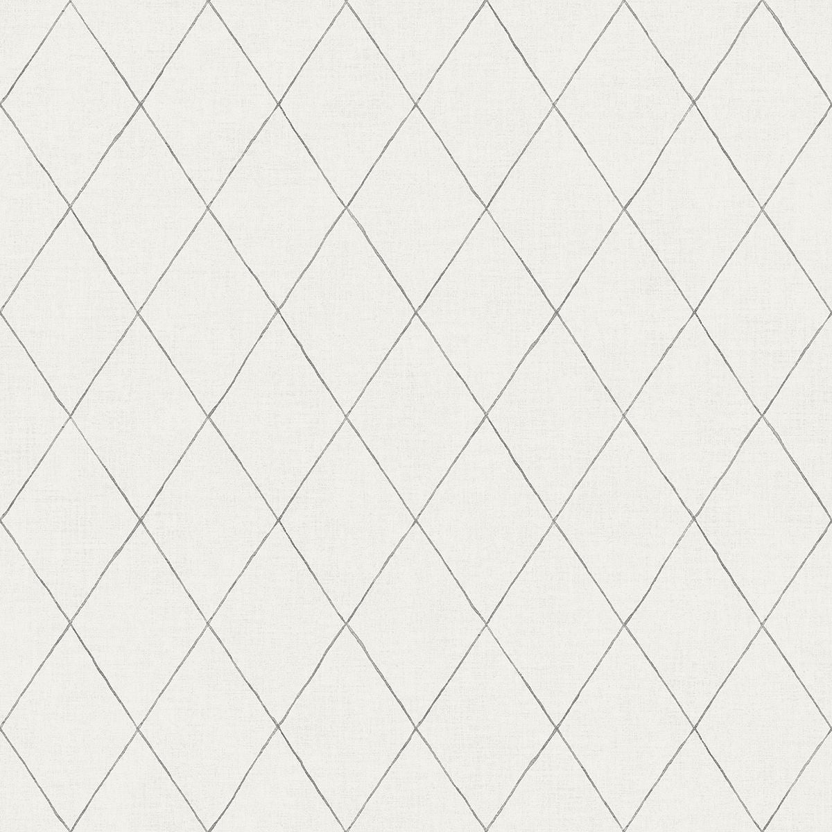 Picture of Rhombus Grey Geometric Wallpaper