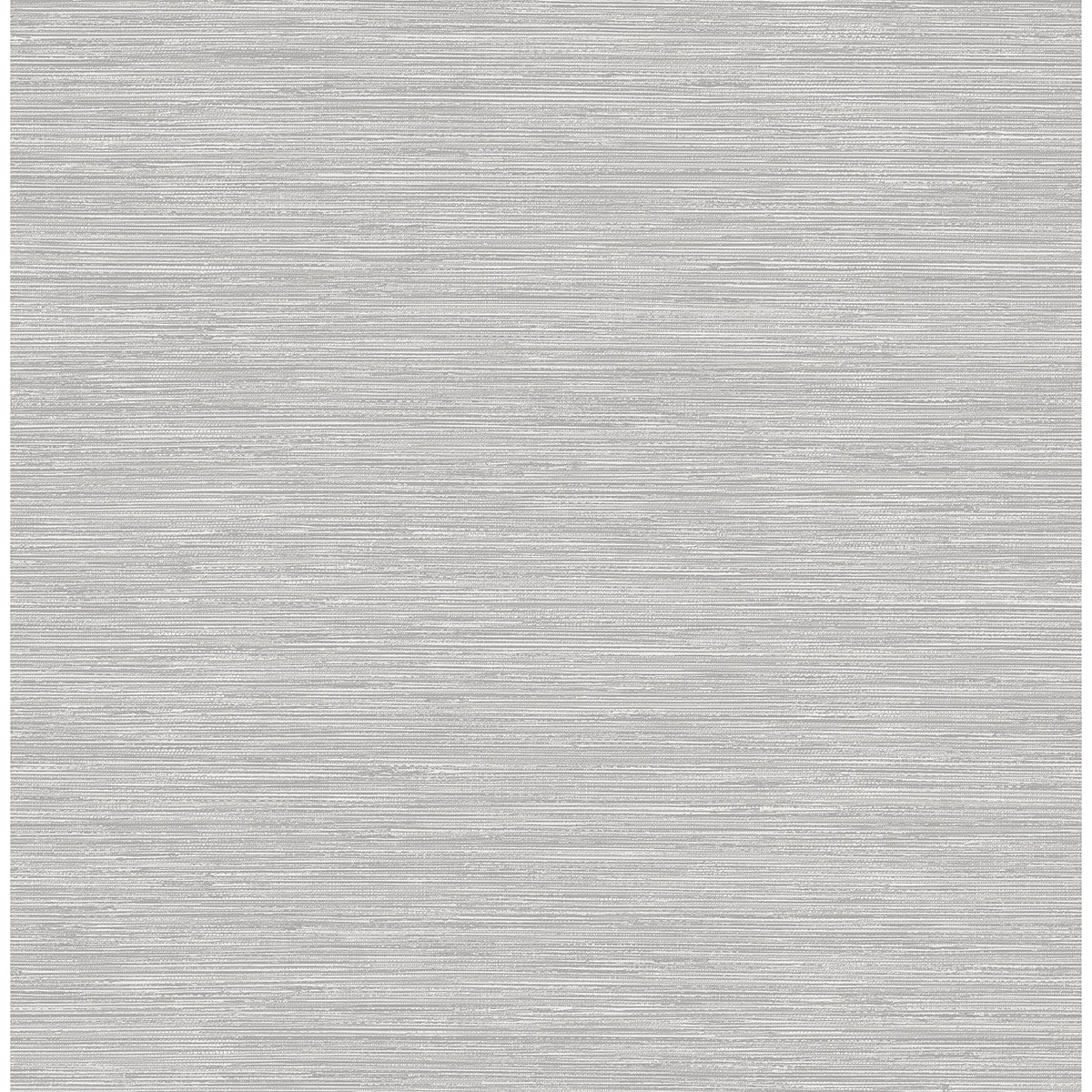 Cantor Grey Faux Grasscloth Wallpaper - Brewster Wallcovering