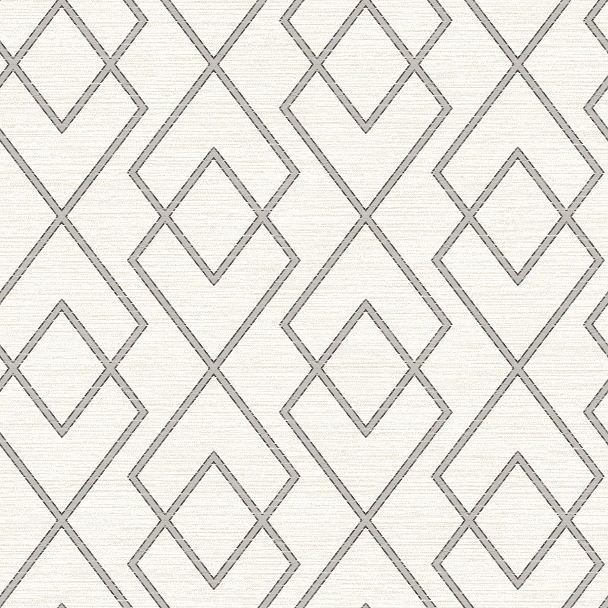 Picture of Blaze Grey Trellis Wallpaper