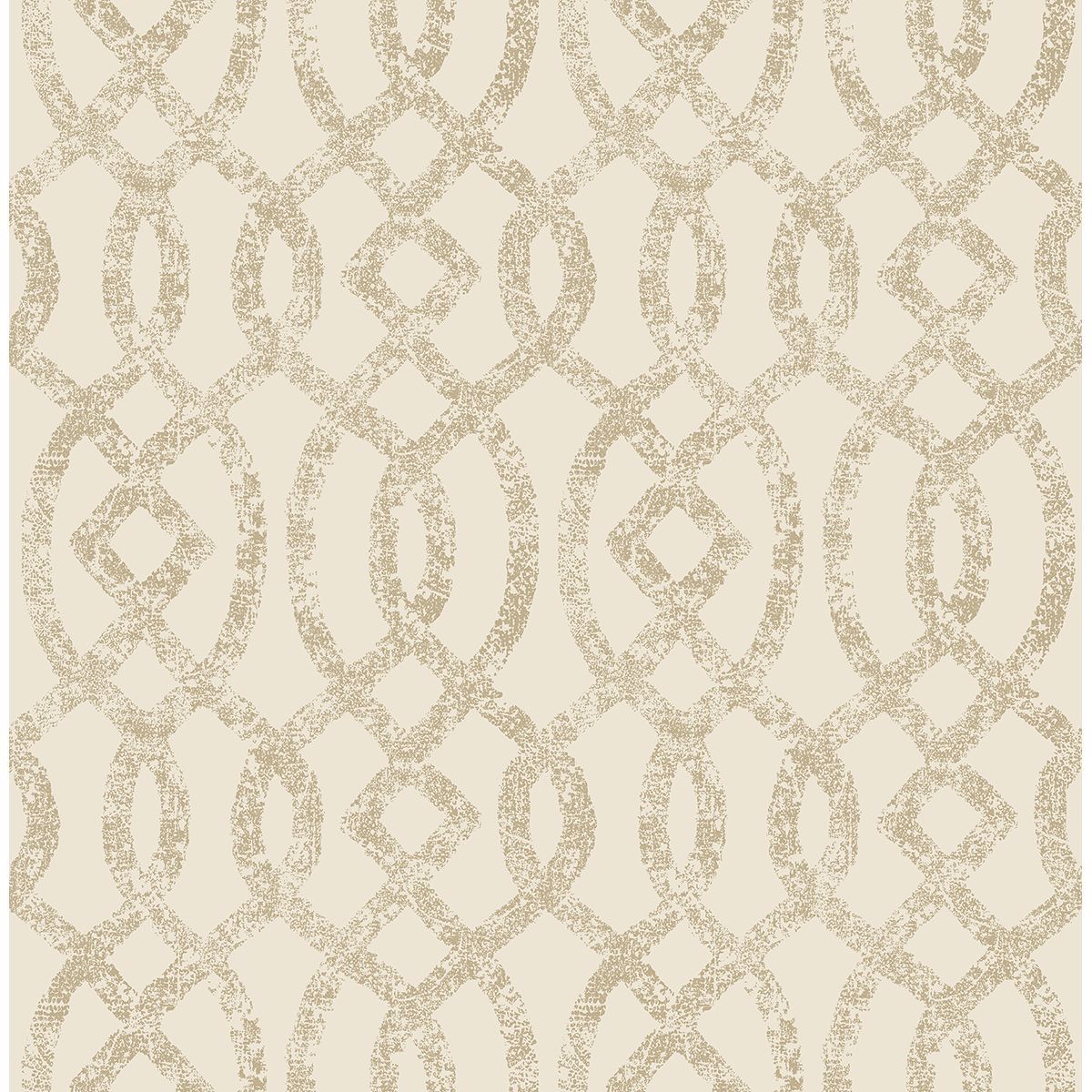 Picture of Ethereal Bronze Trellis Wallpaper