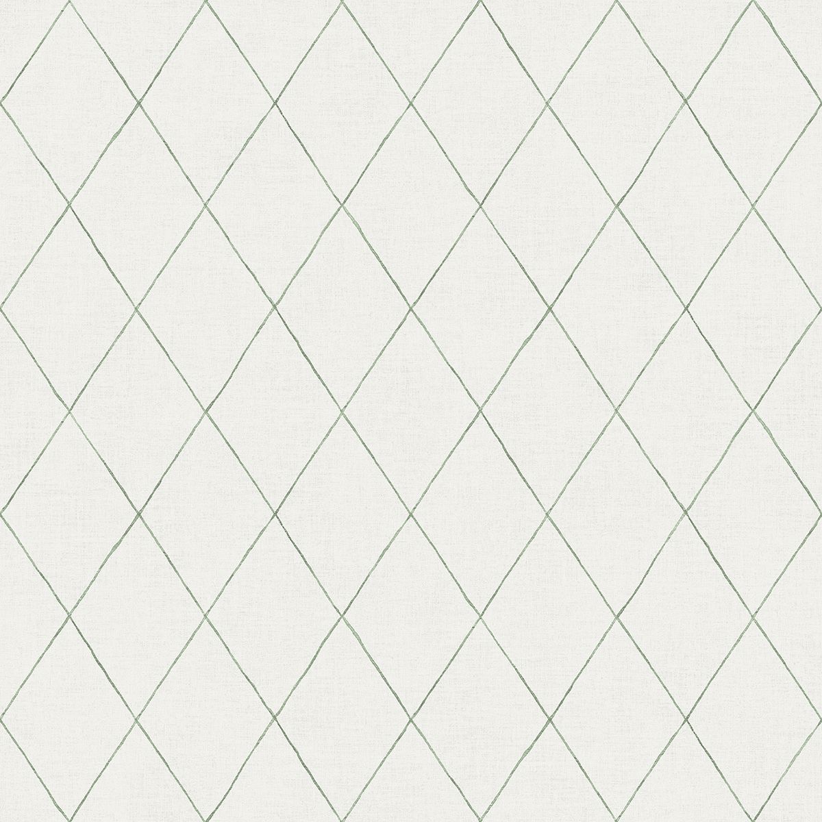 Picture of Rhombus Green Geometric Wallpaper