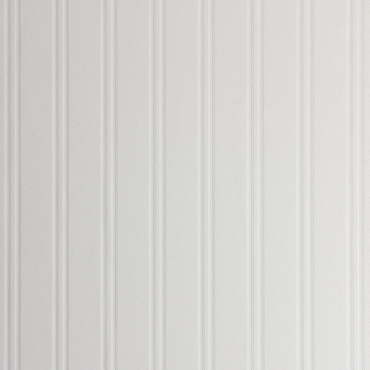 Picture of Murph White Beadboard Paintable Wallpaper