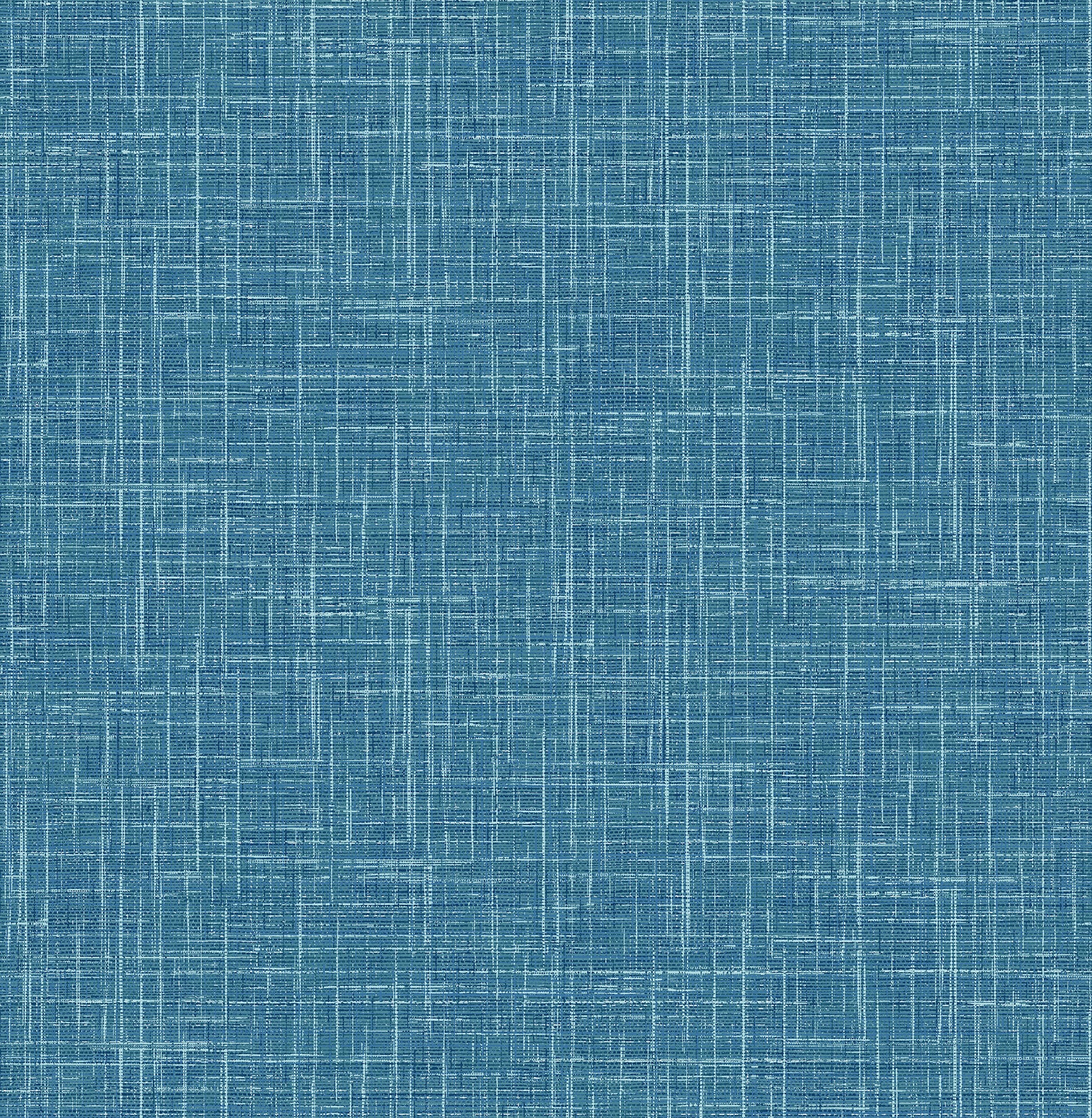 Picture of Emerson Teal Faux Linen Wallpaper