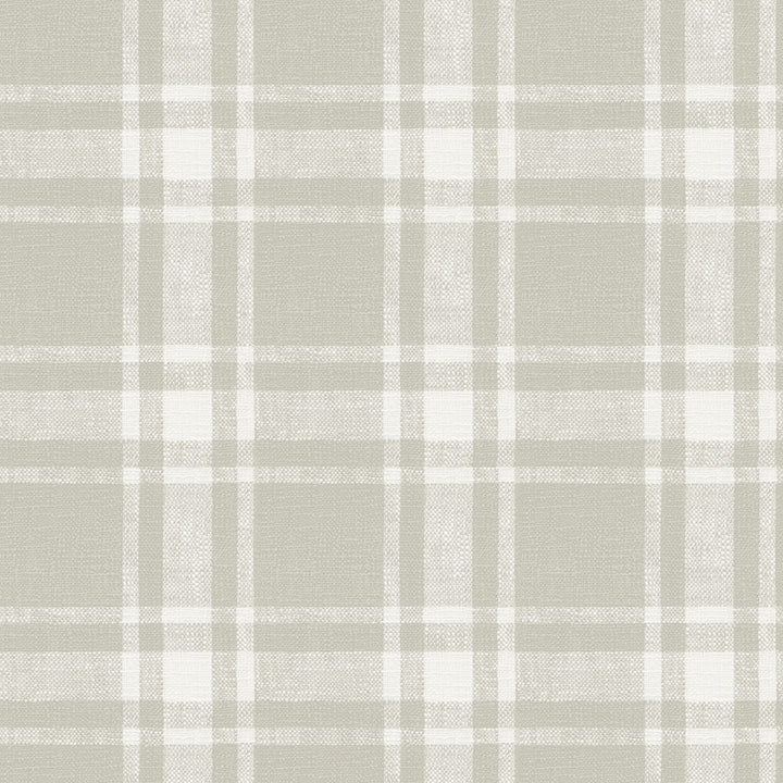 Picture of Antoine Taupe Flannel Wallpaper