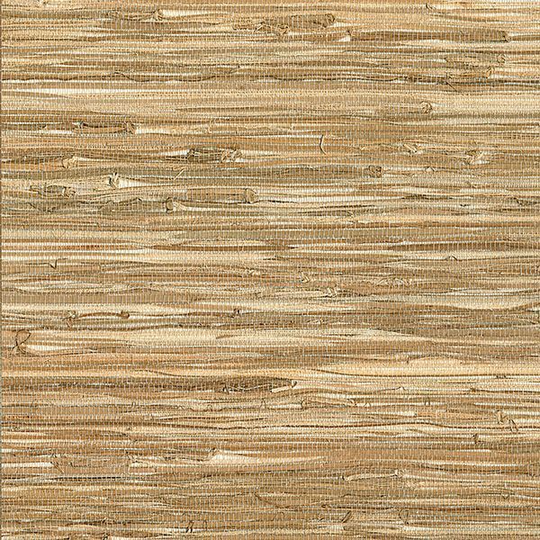 Meho Neutral Grasscloth - Brewster Wallcovering