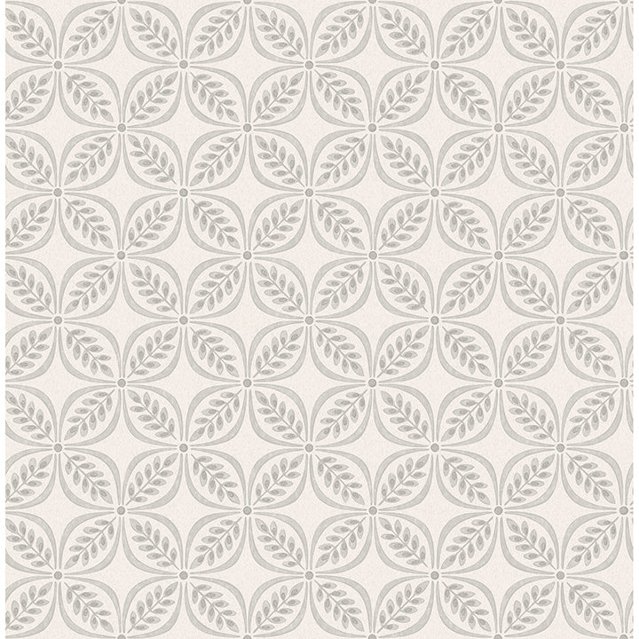 Picture of Morgrove Grey Trellis Wallpaper