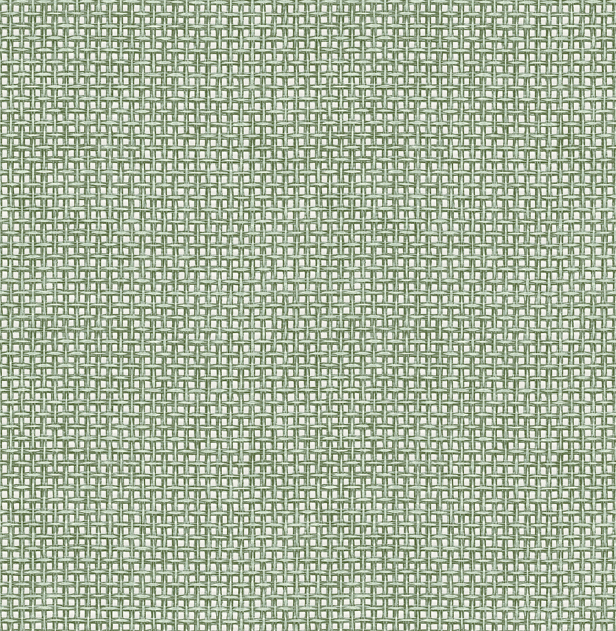 Picture of Zia Green Basketweave Wallpaper