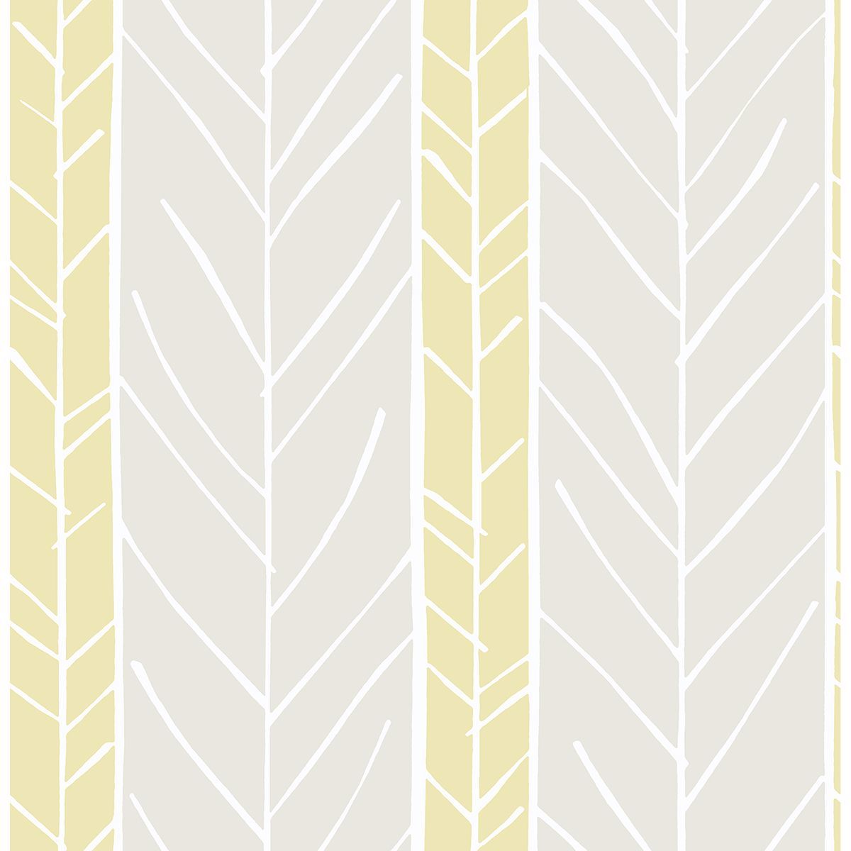 Picture of Lottie Yellow Stripe Wallpaper