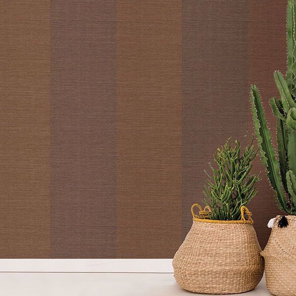 Picture of Yi Ze Brown Grasscloth