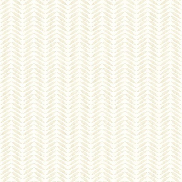 Picture of Espalier Champagne Chevron Stripe Wallpaper